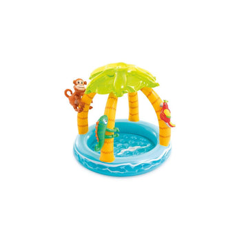 Tropical Island Inflatable Kiddie Pool - 40 x 34inches