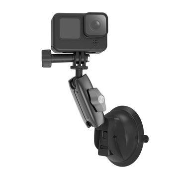 TELESIN Action Camera Universal Suction Cup Mount For GoPro Insta360 DJI Osmo, 21072301